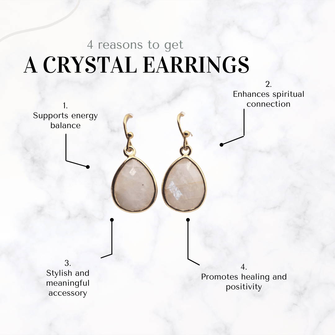 necklace - Dangle Gold Earrings - The Lavish Essentials