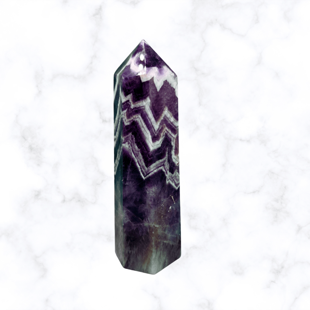 crystal gemstone - Dream Amethyst Tower - The Lavish Essentials