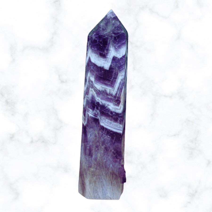 crystal gemstone - Dream Amethyst Tower - The Lavish Essentials