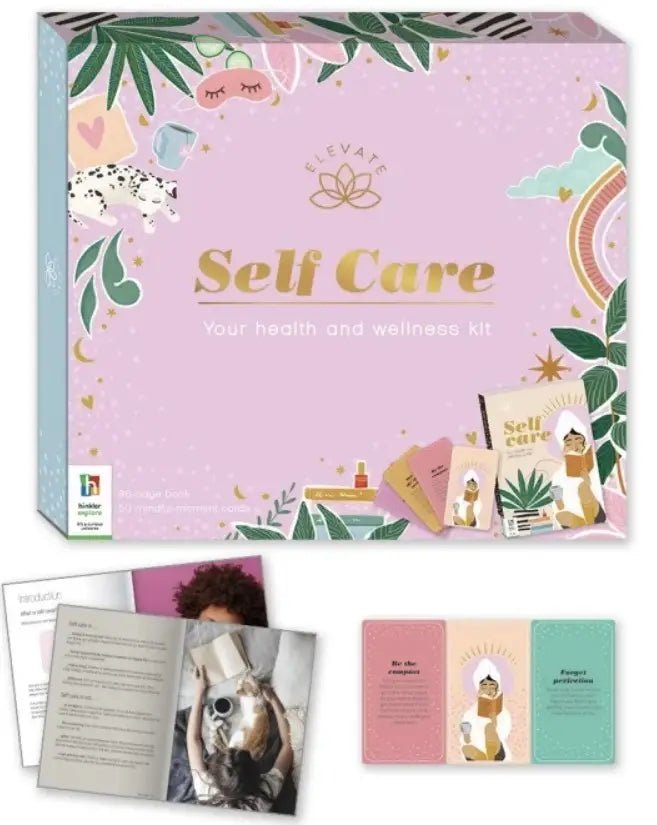 book - Elevate: Self Care Kit (Mindfulness Card Deck + Book) - The Lavish Essentials