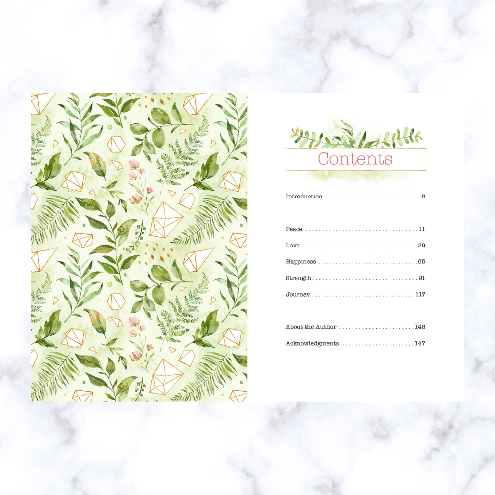 Journal - Find Your Mantra Journal: A Journal to Inspire and Empower - The Lavish Essentials