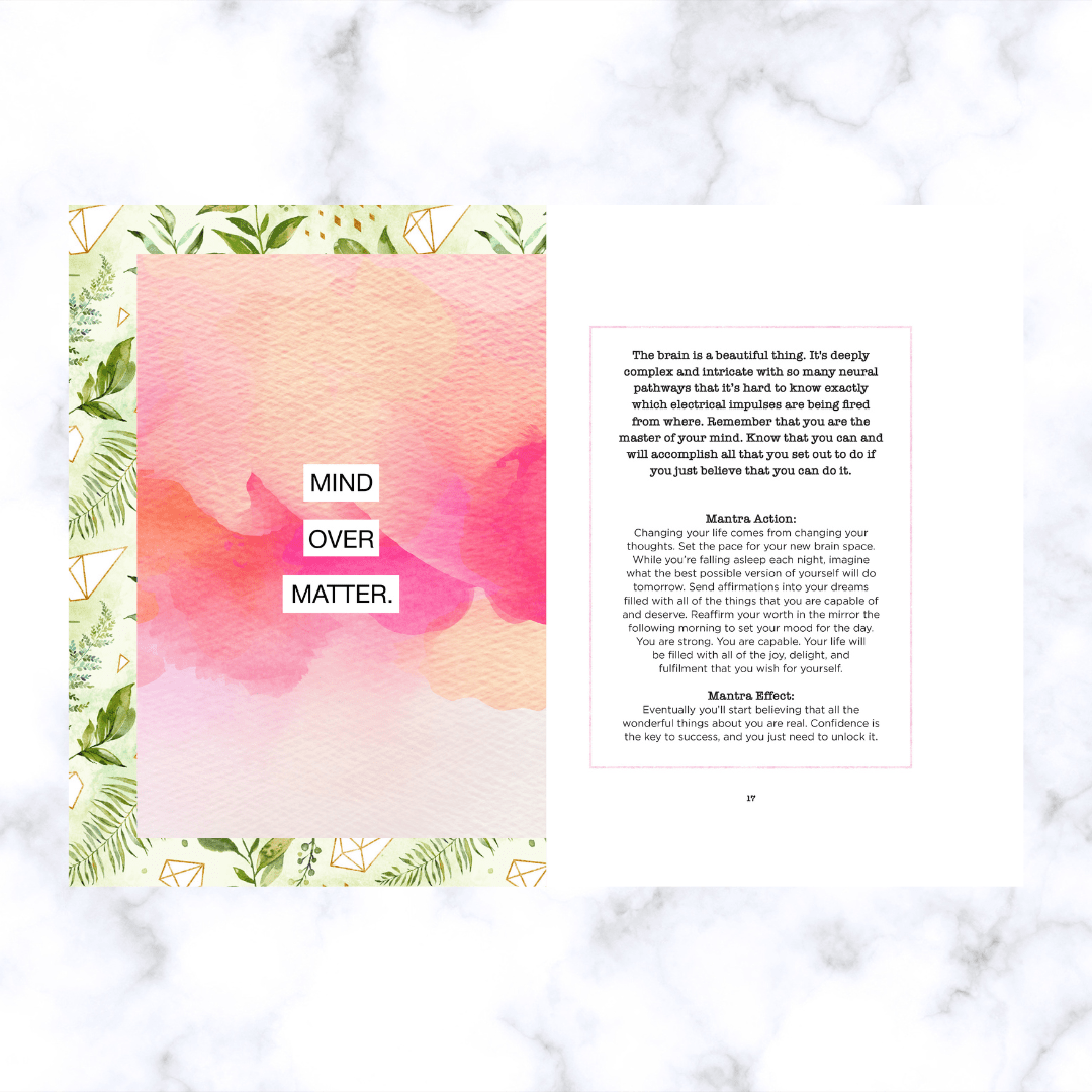 Journal - Find Your Mantra Journal: A Journal to Inspire and Empower - The Lavish Essentials