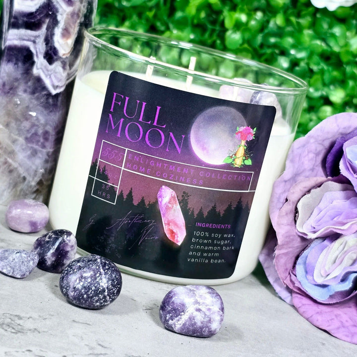 Candle - Full Moon Candle 555 - The Lavish Essentials