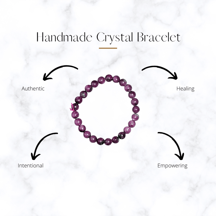 Bracelet - Honeycomb Ruby Bracelet - The Lavish Essentials