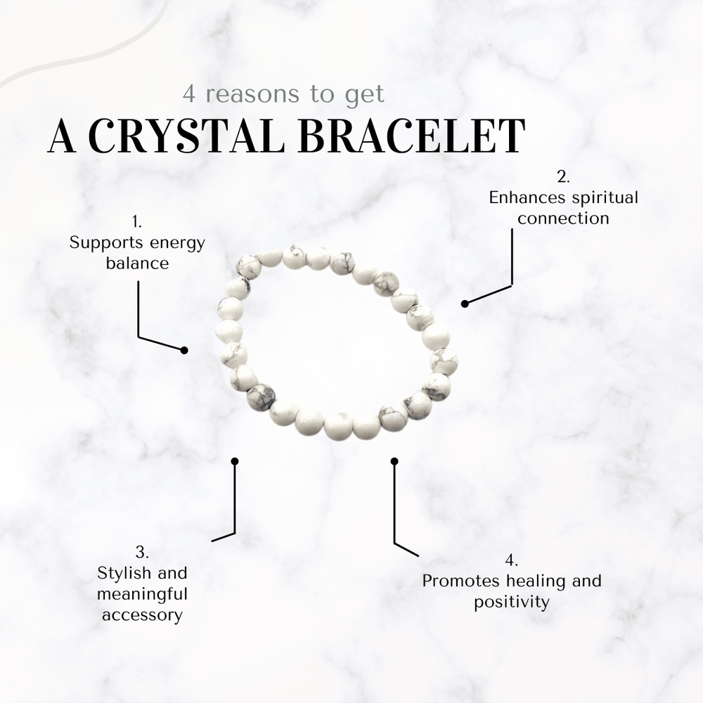 Bracelet - Howlite Bracelet - The Lavish Essentials