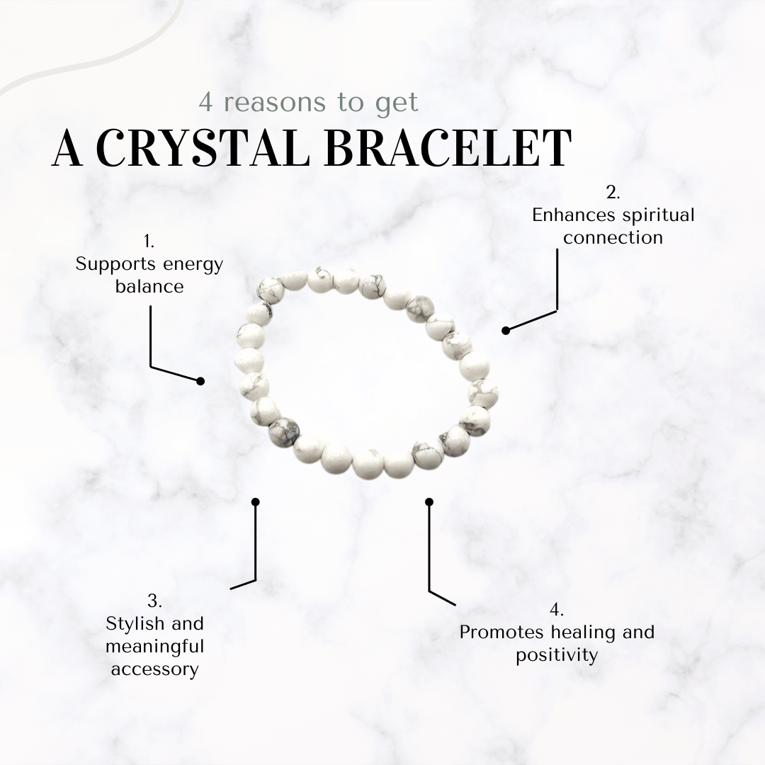 Bracelet - Howlite Bracelet - The Lavish Essentials
