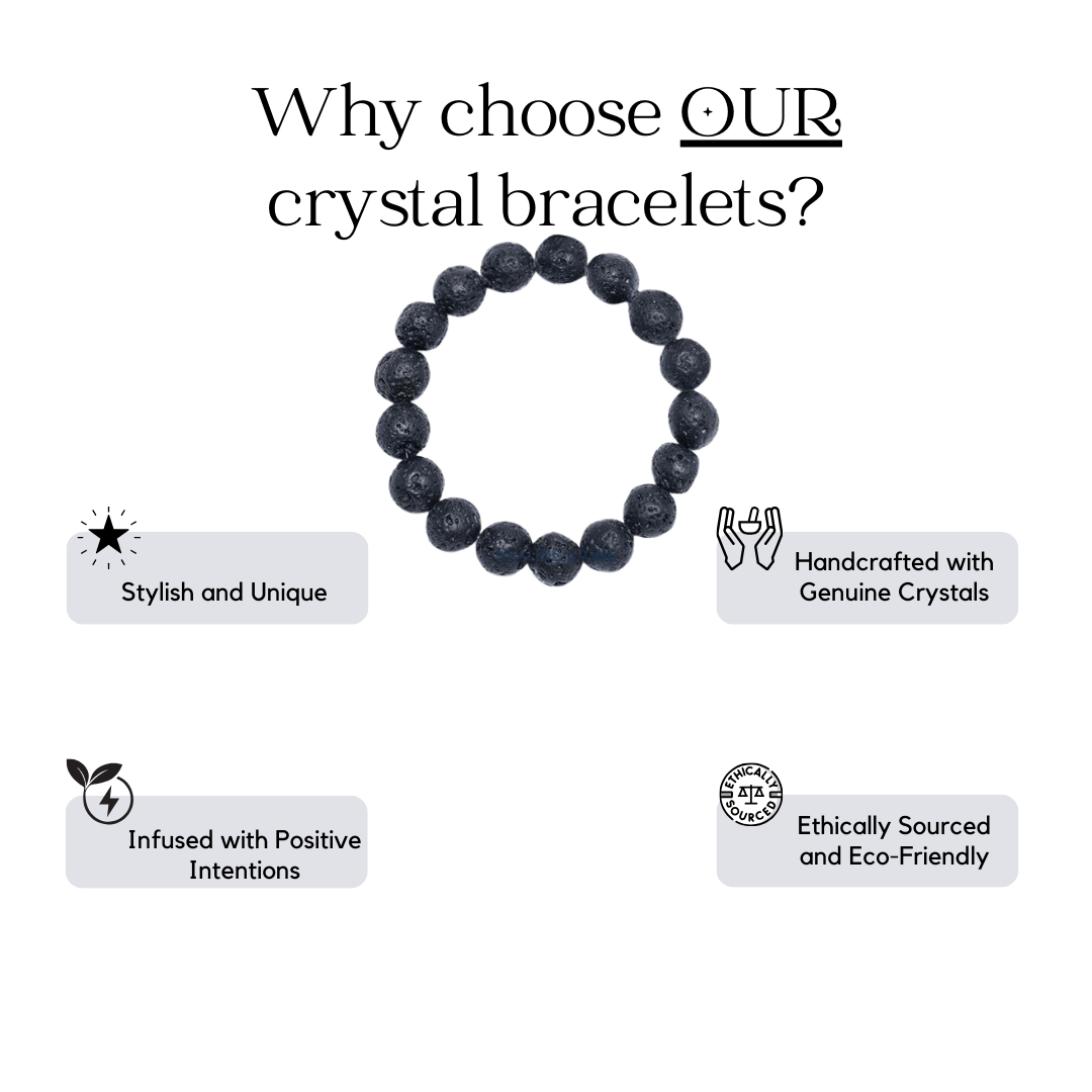 Bracelet - Lava Stone Bracelet - The Lavish Essentials