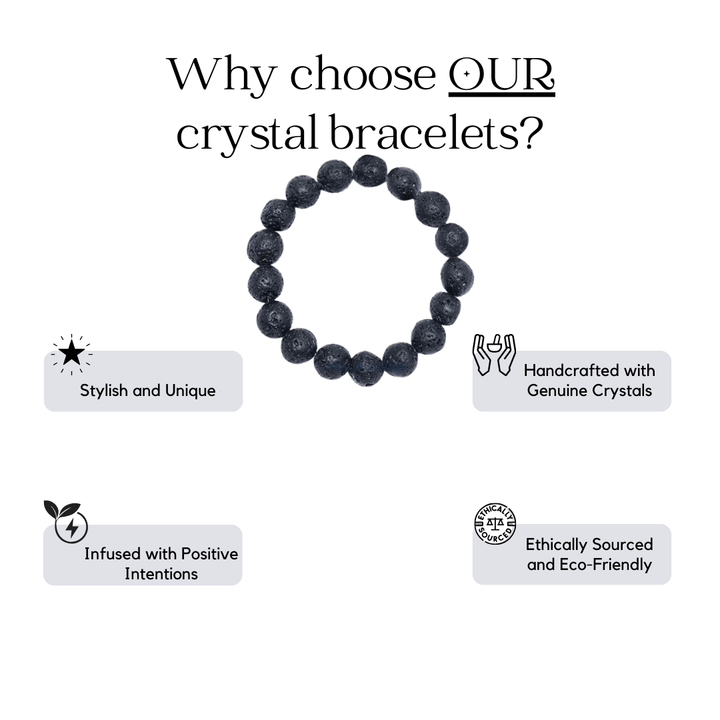 Bracelet - Lava Stone Bracelet - The Lavish Essentials