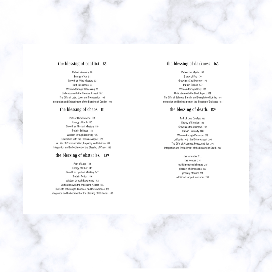 book - Living: The 7 Blessings of Human Experience - The Lavish Essentials