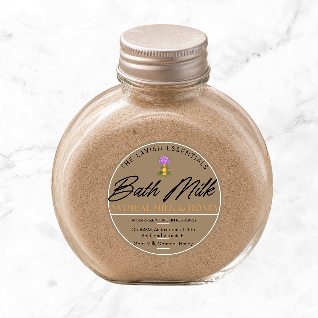 Oatmeal Milk Honey Bath Soaks