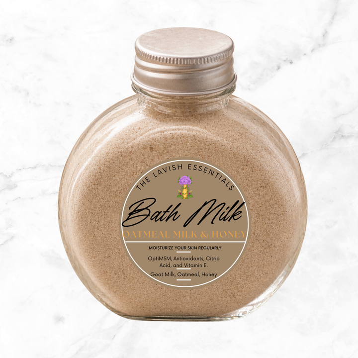 Oatmeal Milk Honey Bath Soaks