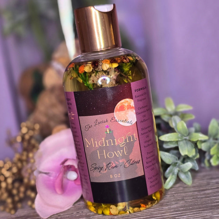 bath oil - Midnight Howl - Body Oil - The Lavish Essentials