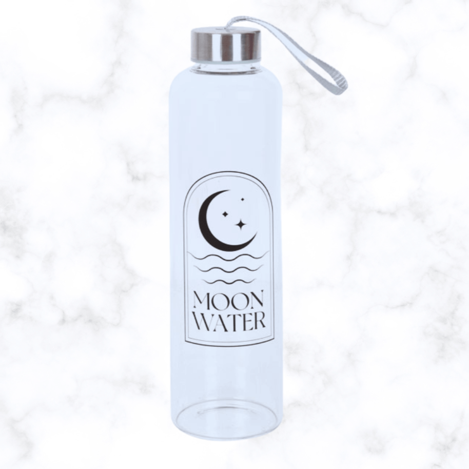 crystal/gemstone - Moon Water Bottle - The Lavish Essentials
