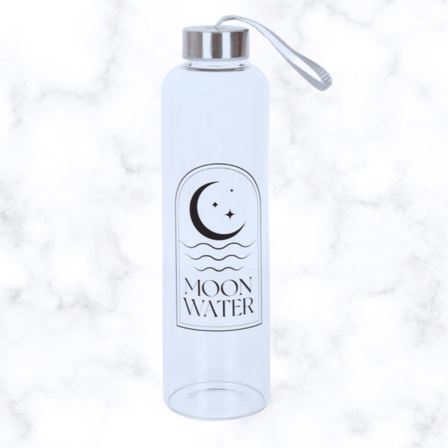 crystal/gemstone - Moon Water Bottle - The Lavish Essentials