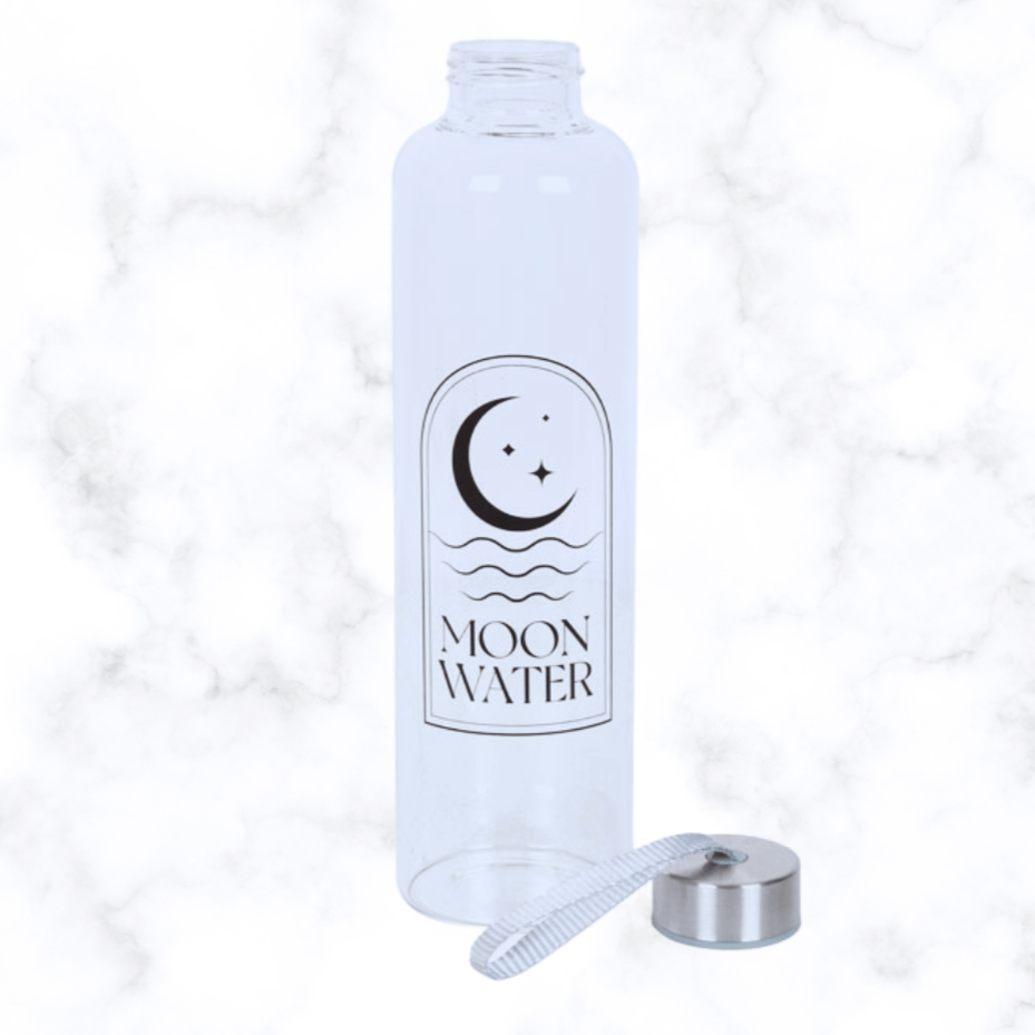 crystal/gemstone - Moon Water Bottle - The Lavish Essentials
