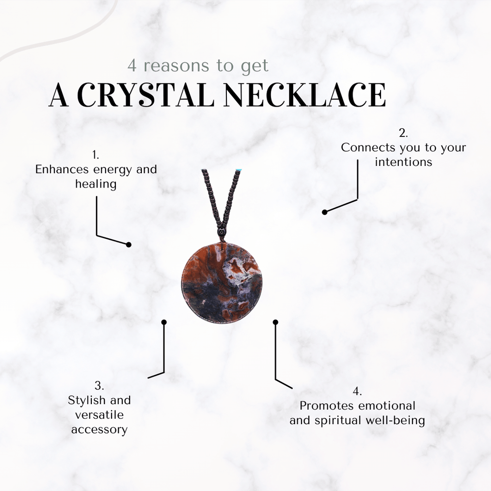 necklace - Moss Agate Necklace - The Lavish Essentials