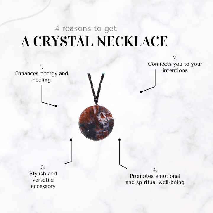 necklace - Moss Agate Necklace - The Lavish Essentials