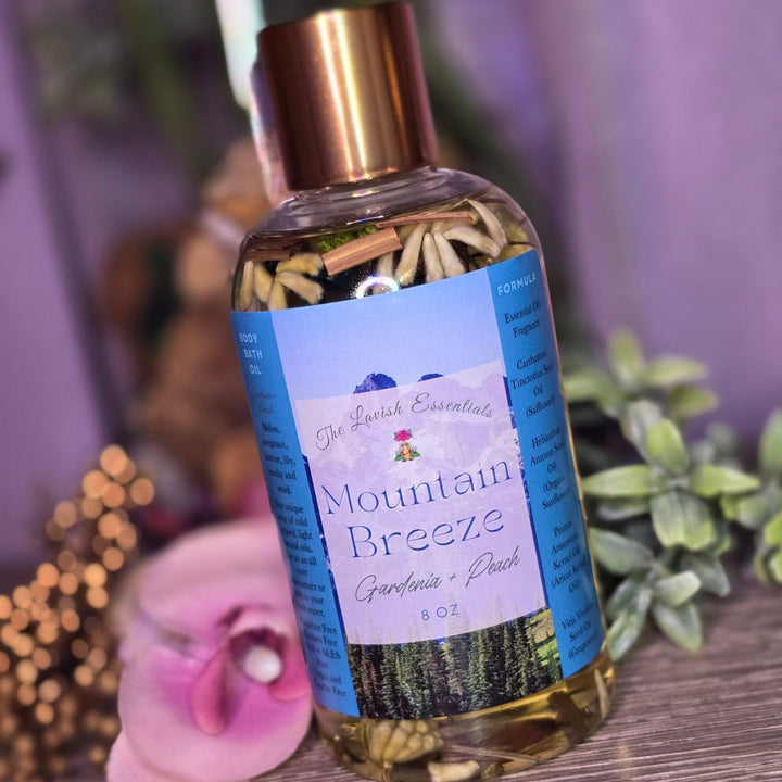 bath oil - Mountain Breeze - Body Oil - The Lavish Essentials