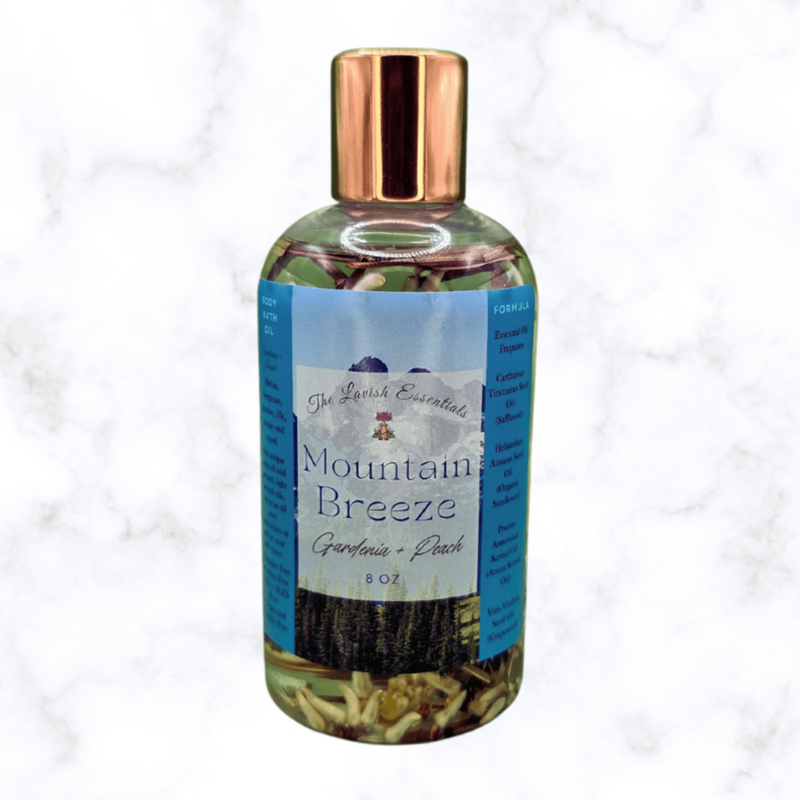 bath oil - Mountain Breeze - Body Oil - The Lavish Essentials