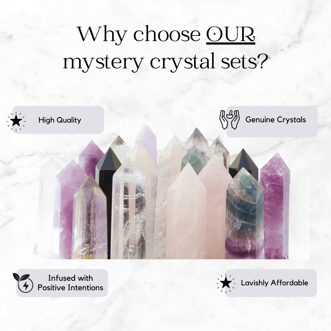 incense - Mystery Crystal Set - The Lavish Essentials
