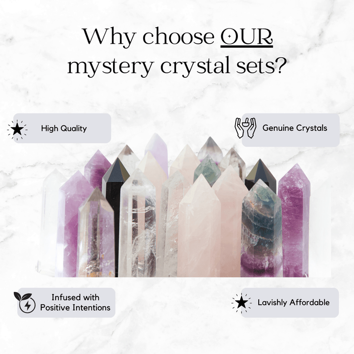 incense - Mystery Crystal Set - The Lavish Essentials