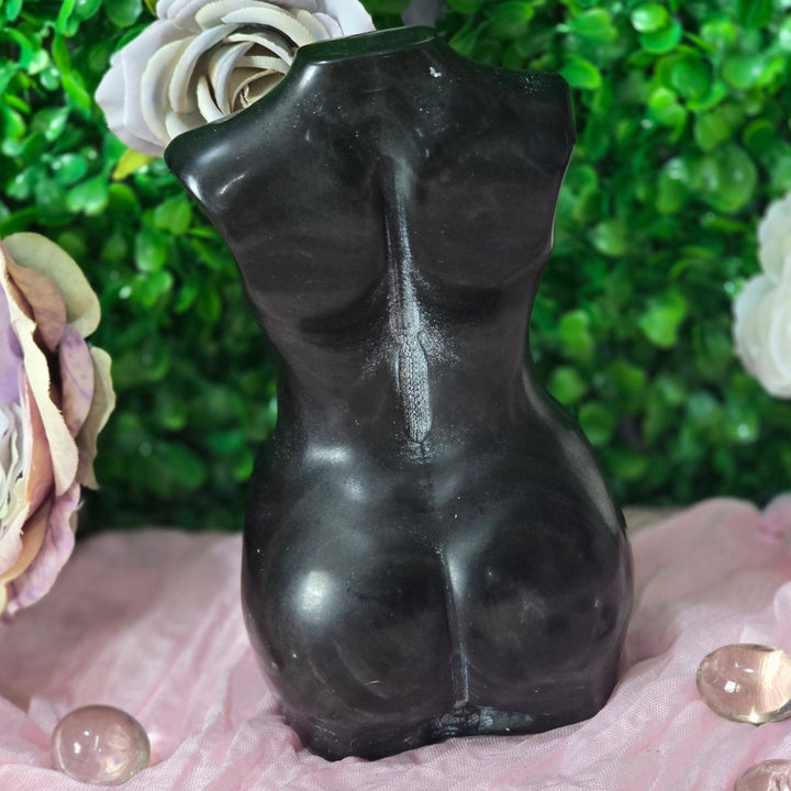 gemstone crystal - Obsidian Body Statue - The Lavish Essentials