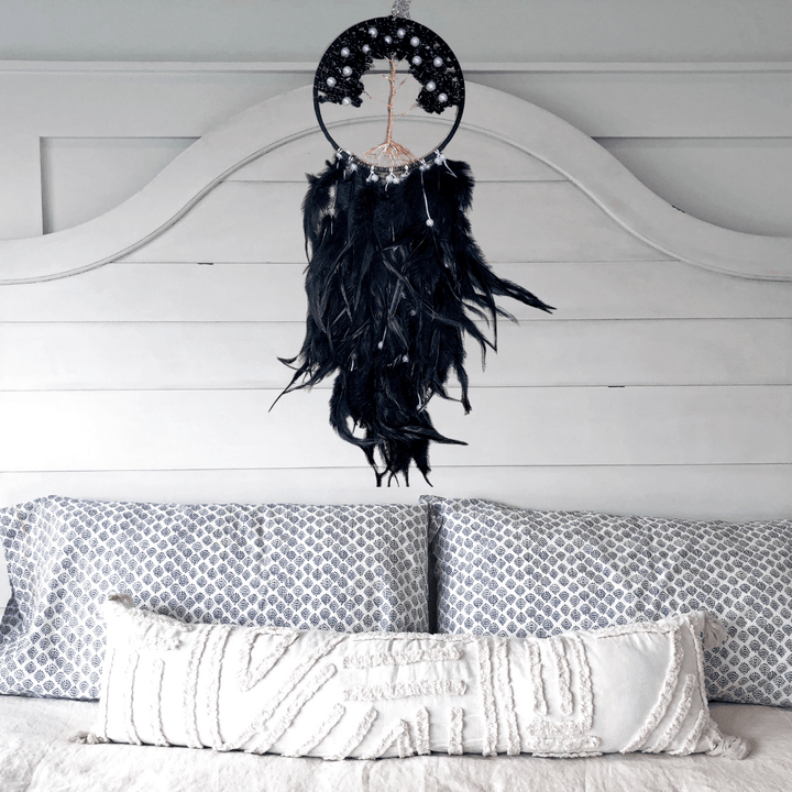 dreamcatcher - Obsidian Tree of Life Dreamcatcher - The Lavish Essentials