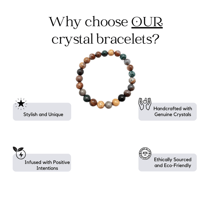 Bracelet - Ocean Jasper (OJ) Bracelet - The Lavish Essentials