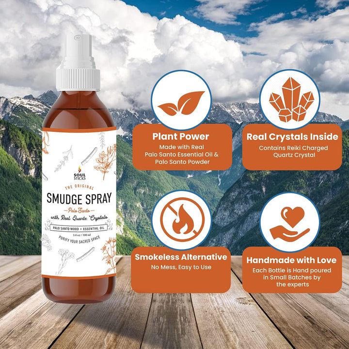 aromatherapy - Palo Santo Smudge Spray - The Lavish Essentials