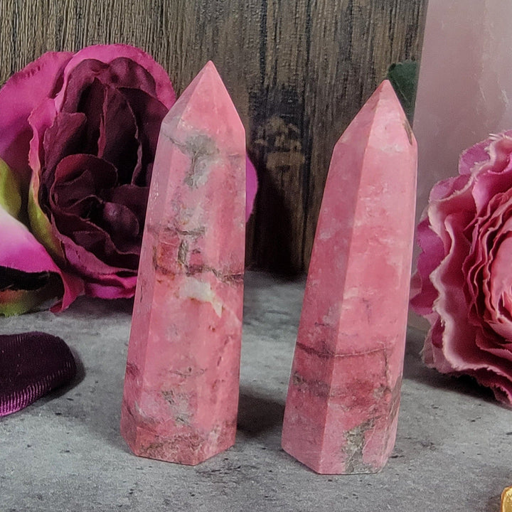 crystal/gemstone - Pink Sugilite Points - The Lavish Essentials