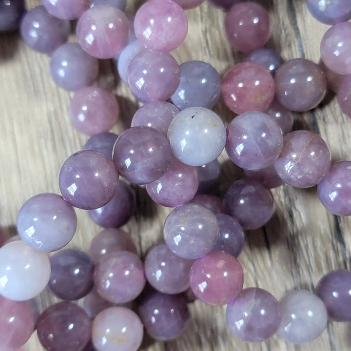 crystal/gemstone - Purple Blue Rose Quartz Bracelet - The Lavish Essentials