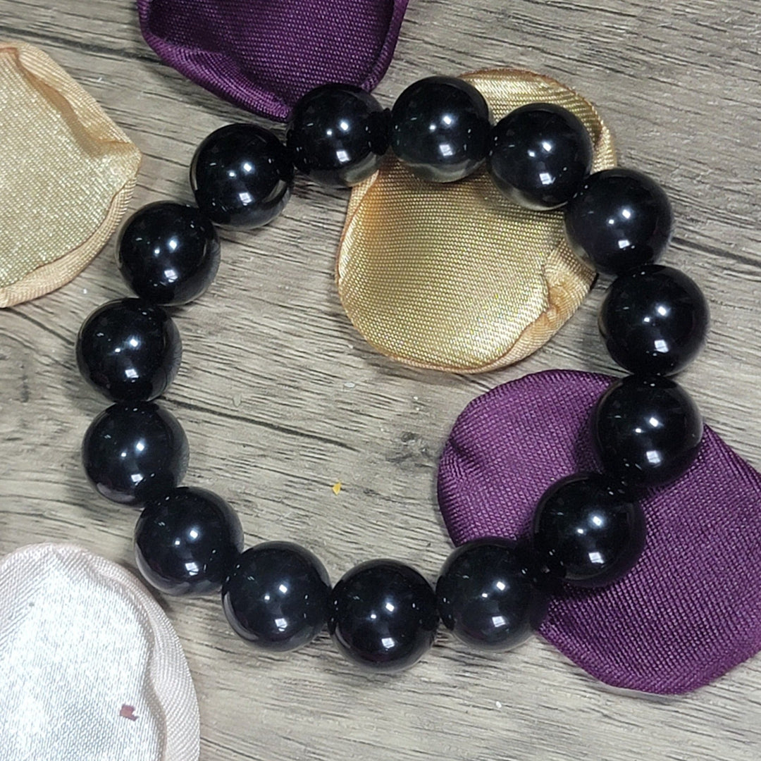 Bracelet - Rainbow Obsidian Bracelet - The Lavish Essentials