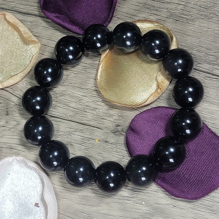 Bracelet - Rainbow Obsidian Bracelet - The Lavish Essentials
