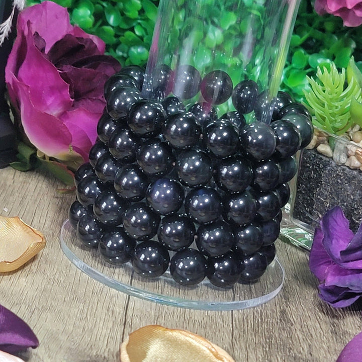 Bracelet - Rainbow Obsidian Bracelet - The Lavish Essentials