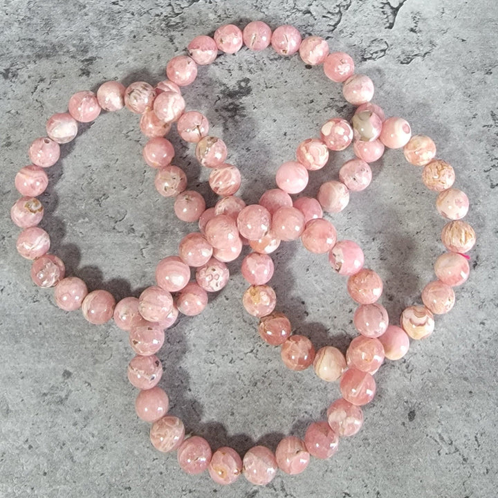 Bracelet - Rhodochrosite Bracelet - The Lavish Essentials