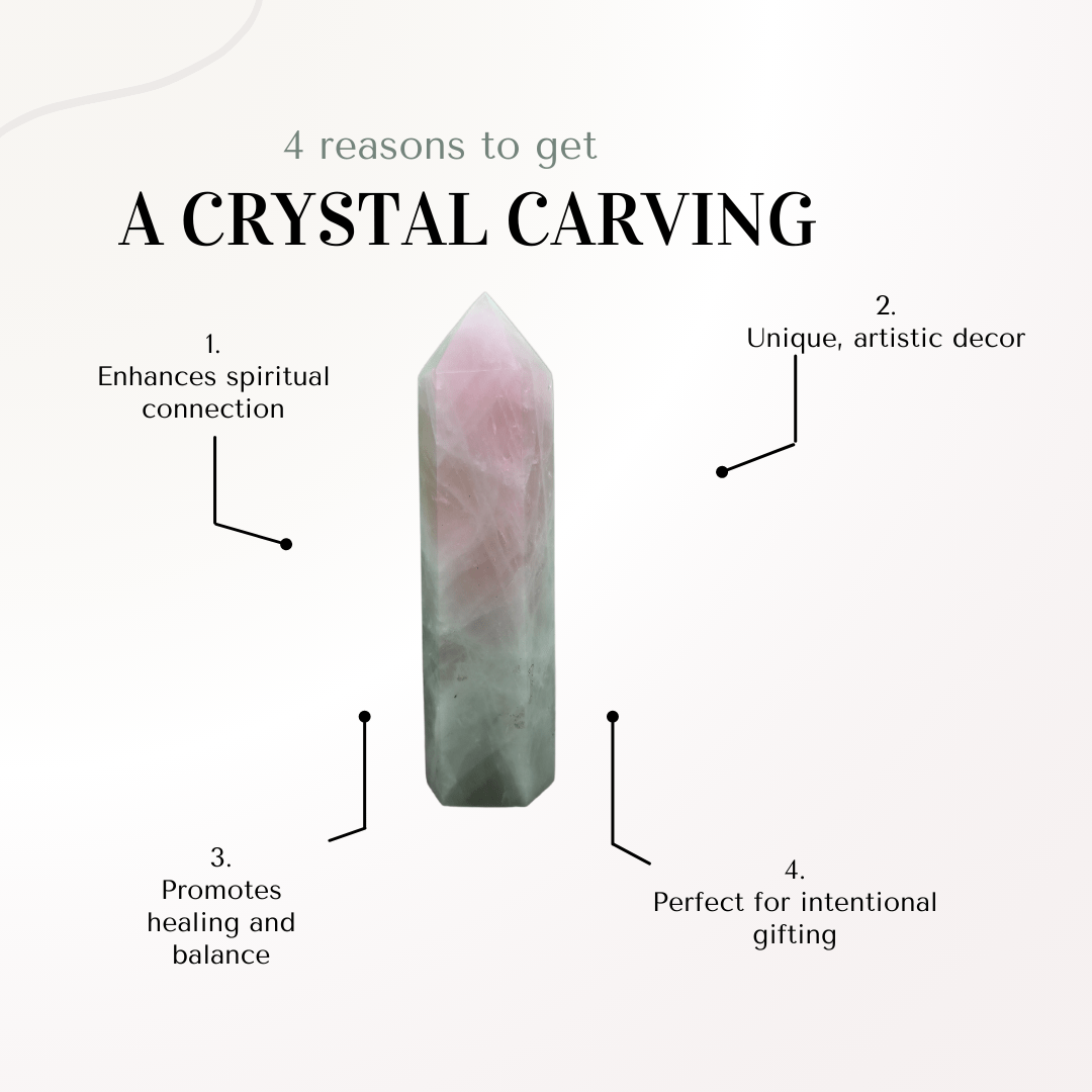 crystal/gemstone - Rose Quartz - The Lavish Essentials