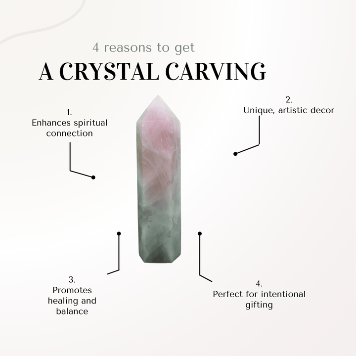 crystal/gemstone - Rose Quartz - The Lavish Essentials
