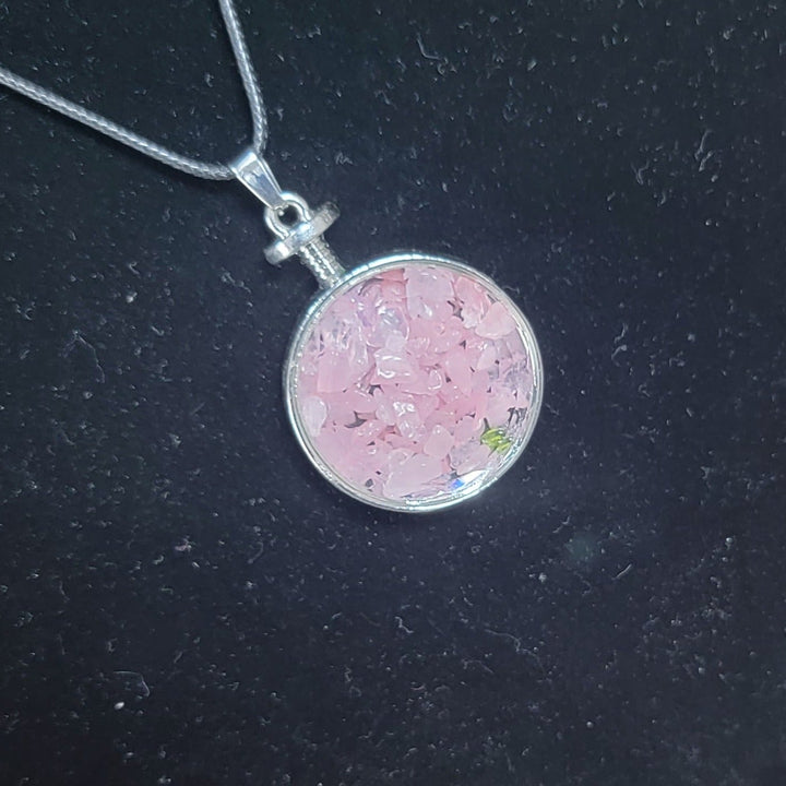 necklace - Rose Quartz Necklace - The Lavish Essentials
