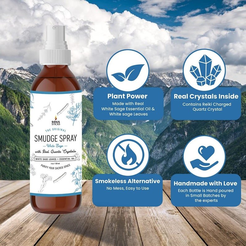 aromatherapy - Sage Smudge Spray - The Lavish Essentials