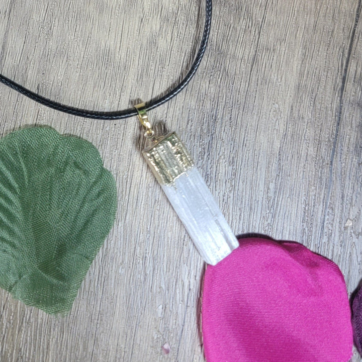 necklace - Selenite Necklace - The Lavish Essentials
