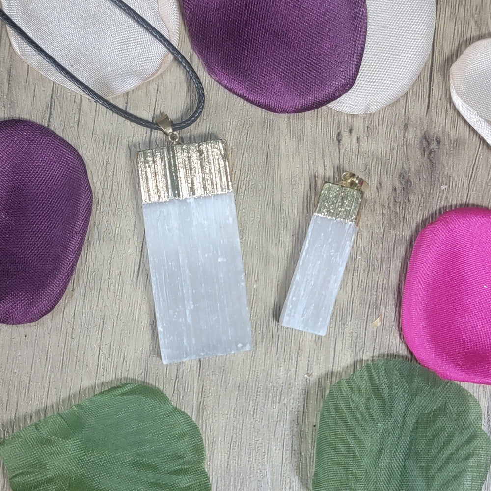 necklace - Selenite Necklace - The Lavish Essentials
