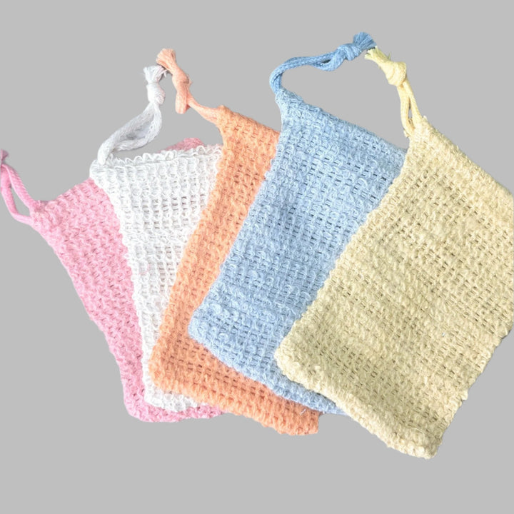 back sponge - Sisal Soap Pouch - The Lavish Essentials