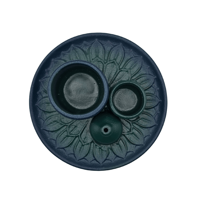 Tray - Smudge, Incense Combo Burner - The Lavish Essentials