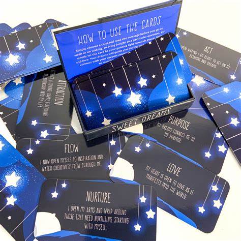 Affirmation Deck - Sweet Dreams: Inspiration Cards - The Lavish Essentials