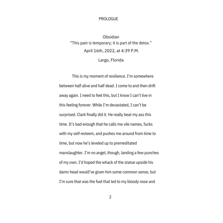 Unearthing Tourmaline Novel