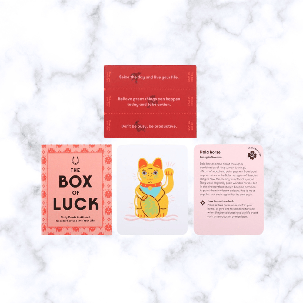 Affirmation Deck - The Box of Luck Tarot Cards - The Lavish Essentials