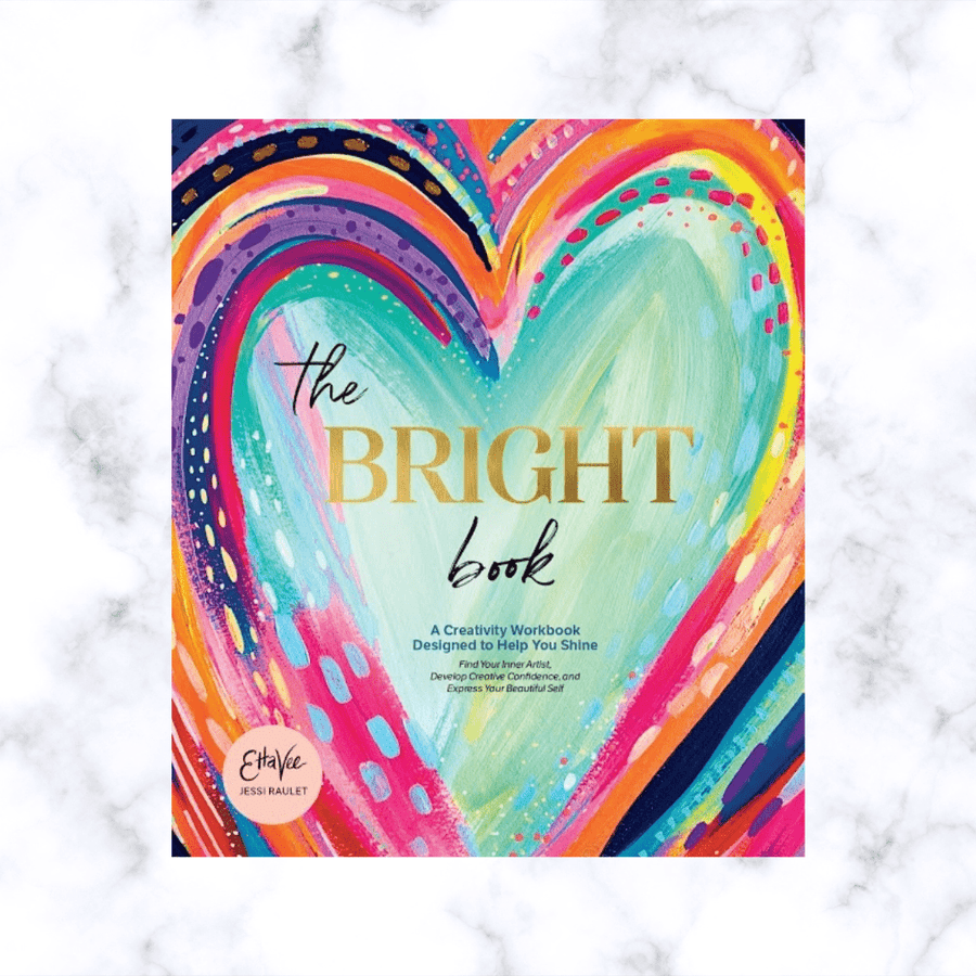 book - The Bright Book: A Creativity Workbook Designed to Help You Shine - The Lavish Essentials