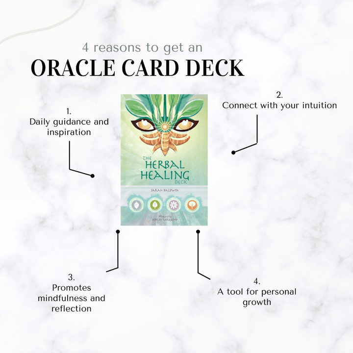 Tarot Cards - The Herbal Healing Deck - The Lavish Essentials