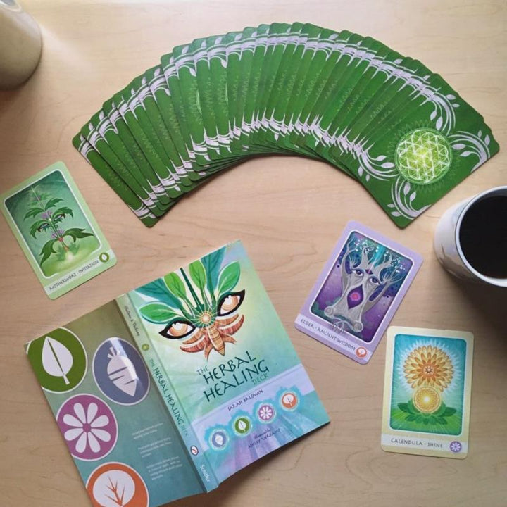 Tarot Cards - The Herbal Healing Deck - The Lavish Essentials