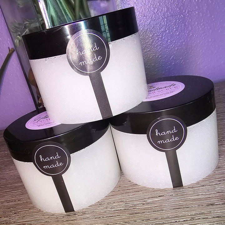 body scrub - Unscented Sugar Scrub - The Lavish Essentials